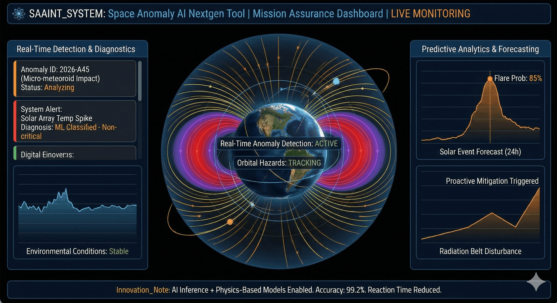 SAAINT platform interface preview